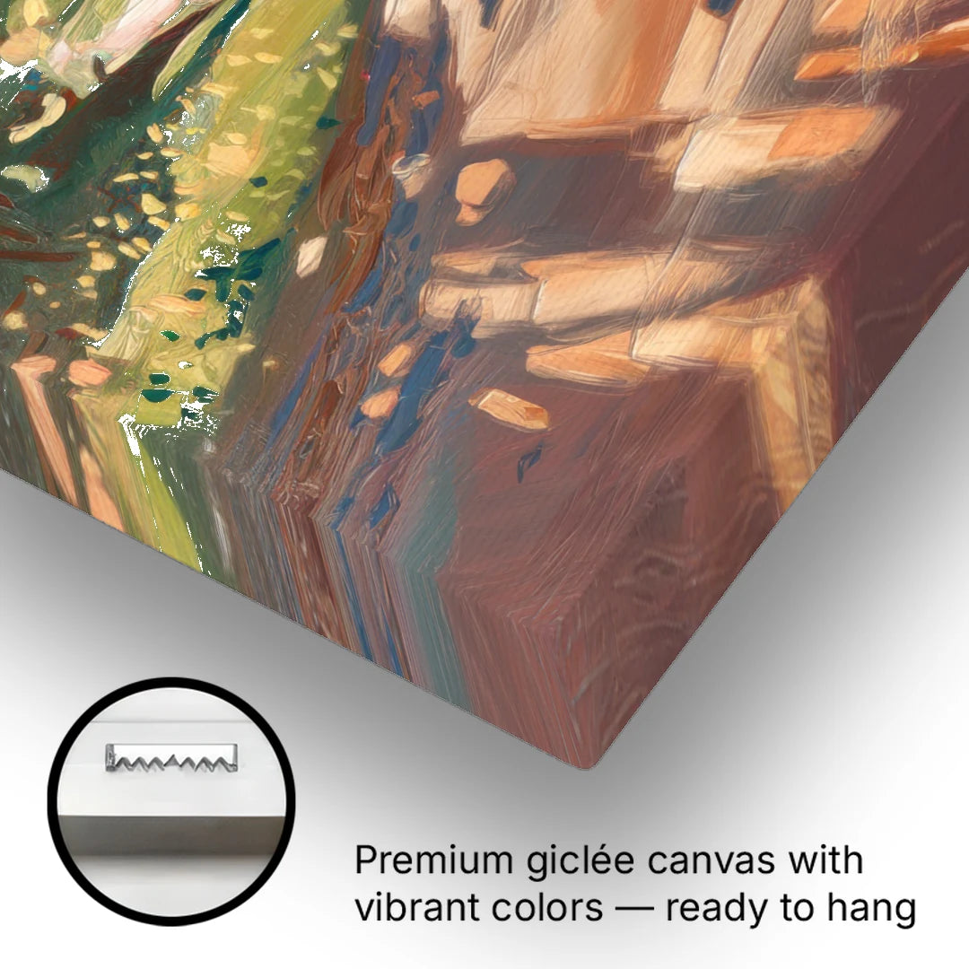 Glendale Nature Trails - Canvas Wall Art - Gallery Wrap Corner