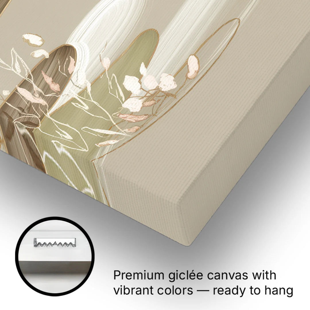 Glendale Rustic Elegance - Canvas Wall Art - Gallery Wrap Corner