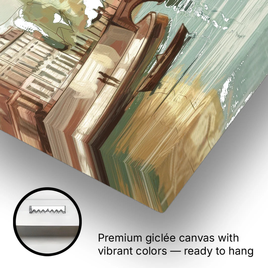 Glendale Urban Serenity - Canvas Wall Art - Gallery Wrap Corner