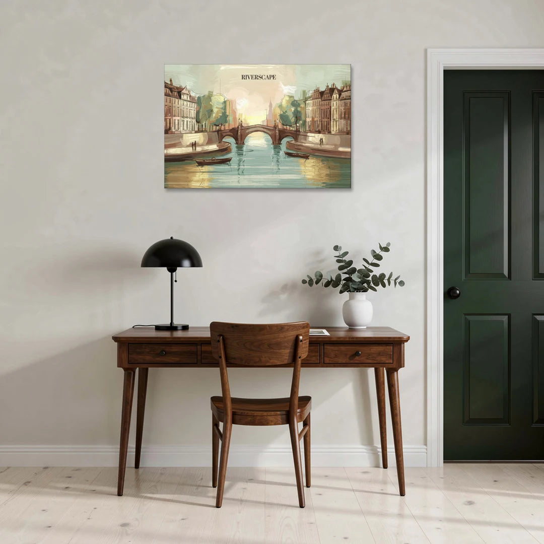 Glendale Urban Serenity - Canvas Wall Art - Office - 36x24