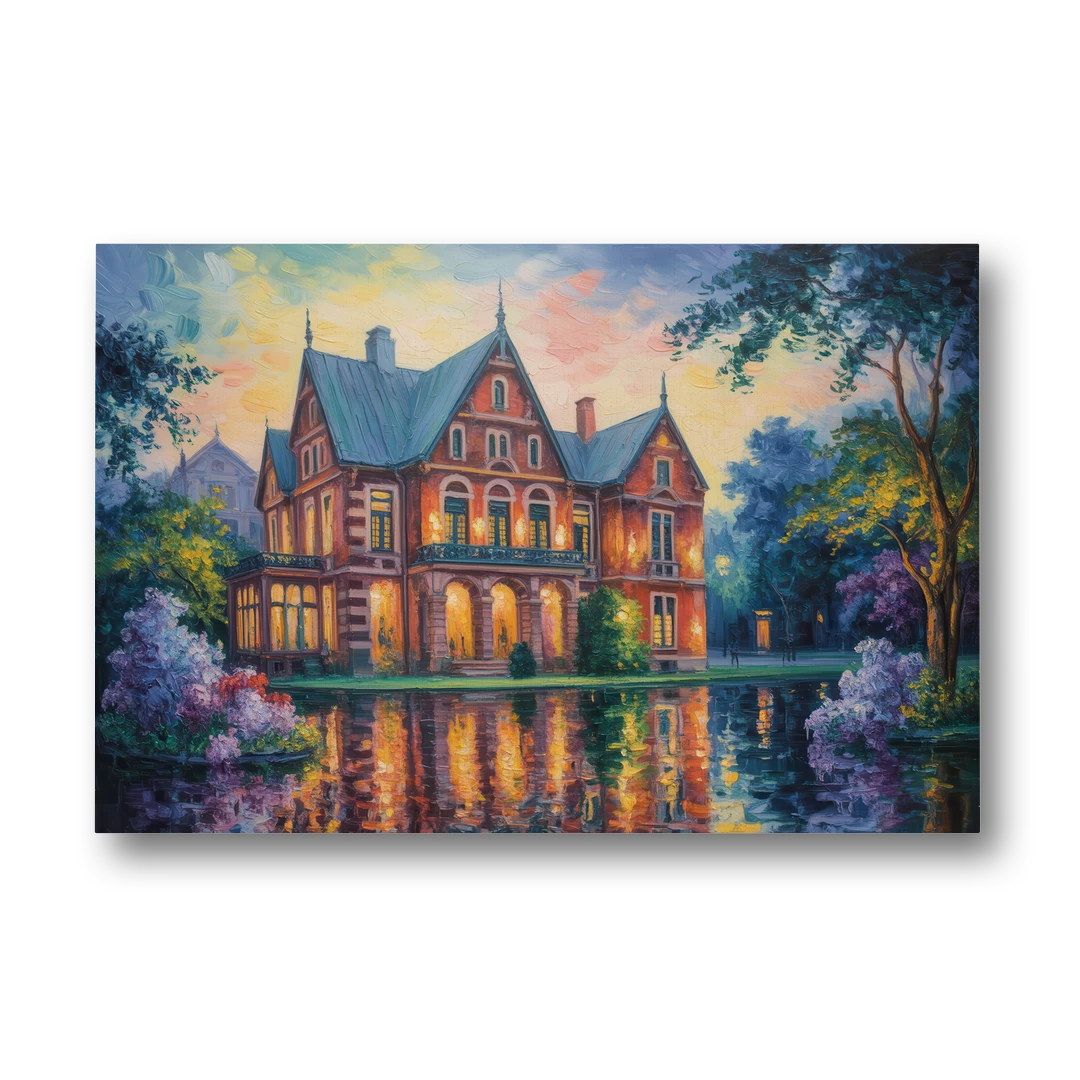 Goethe House Heritage - Canvas Wall Art - Front
