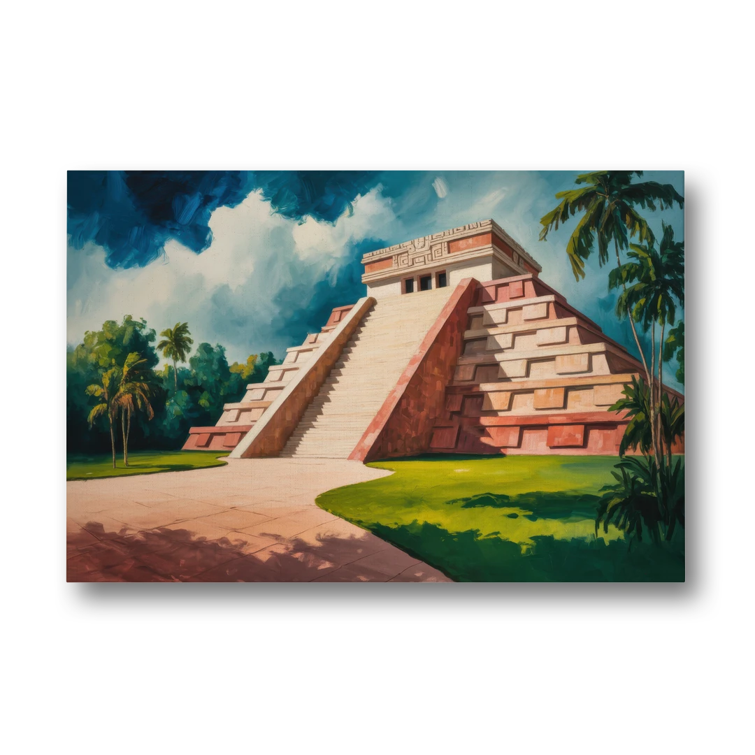 Gran Museo del Mundo Maya - Canvas Wall Art - Front