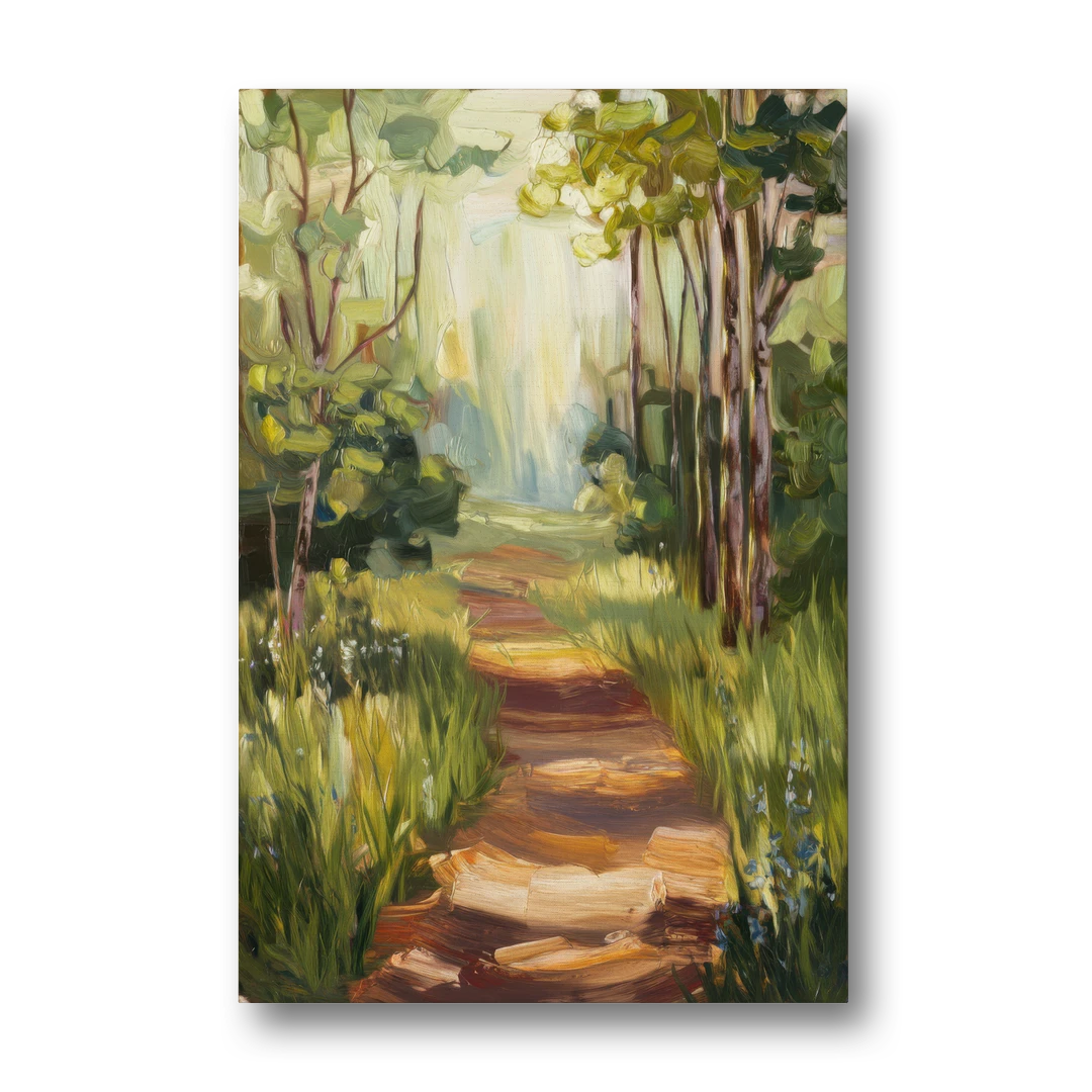 Grand Rapids Forest and Trails - Canvas Wall Art - Front