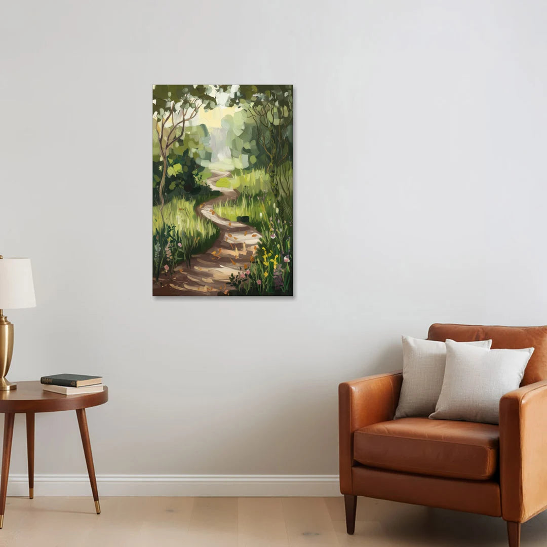 Greensboro Nature Trails - Canvas Wall Art - Sofa - 24x36