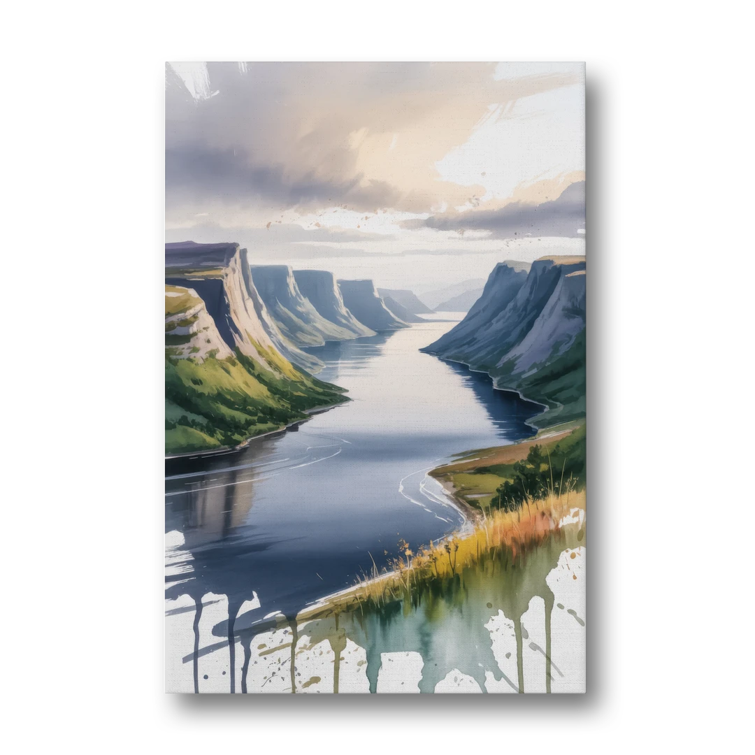 Gros Morne Fjords - Canvas Wall Art - Front
