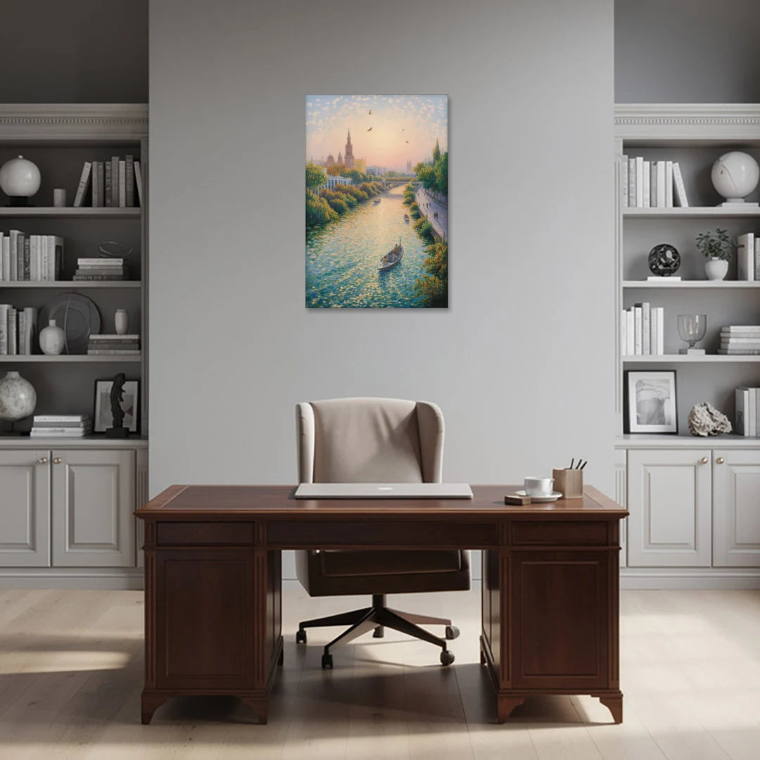 Guadalquivir Glimpse - Canvas Wall Art - Office - 24x36