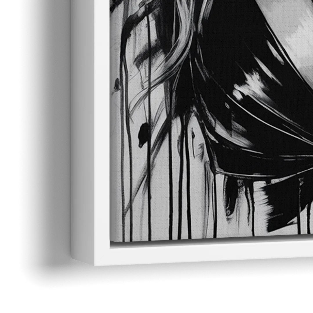 Halo - Close-Up White Frame Canvas