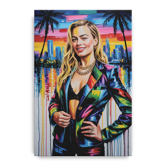 Harlequin Muse - Canvas Wall Art