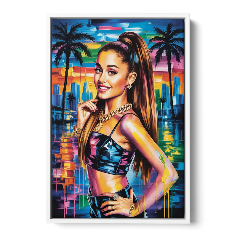 Heaven Tone 2.0 Front - White Canvas Wall Art