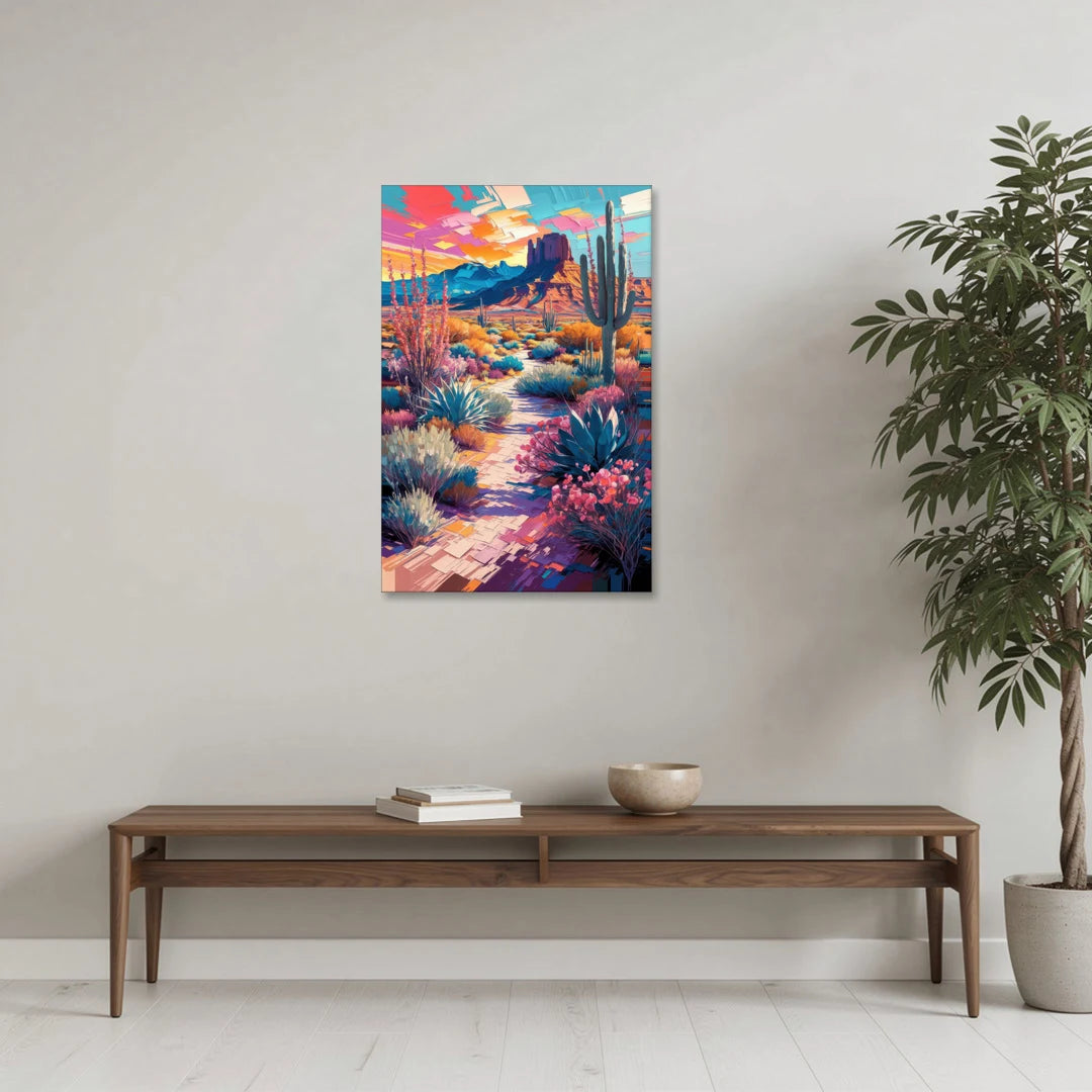 Henderson Desert Bloom - Canvas Wall Art - Coffee Table - 24x36