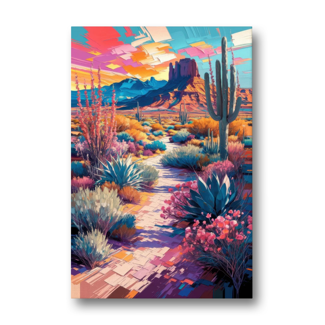 Henderson Desert Bloom - Canvas Wall Art - Front
