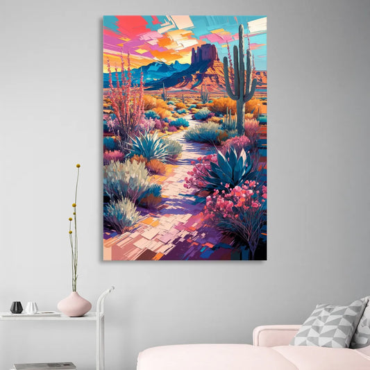 Henderson Desert Bloom Living Room - Canvas Wall Art