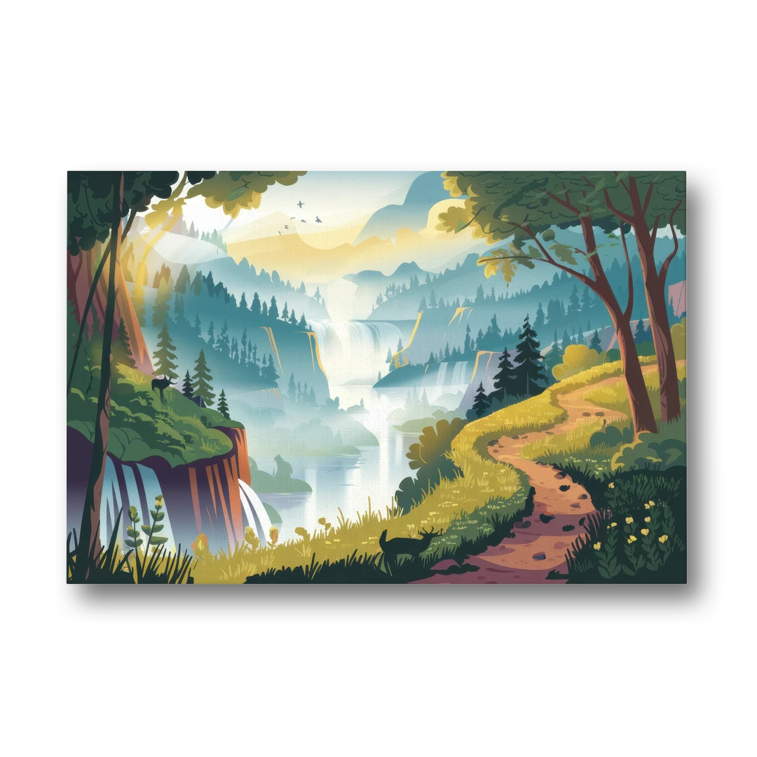 Henderson Scenic Trails - Canvas Wall Art - Front