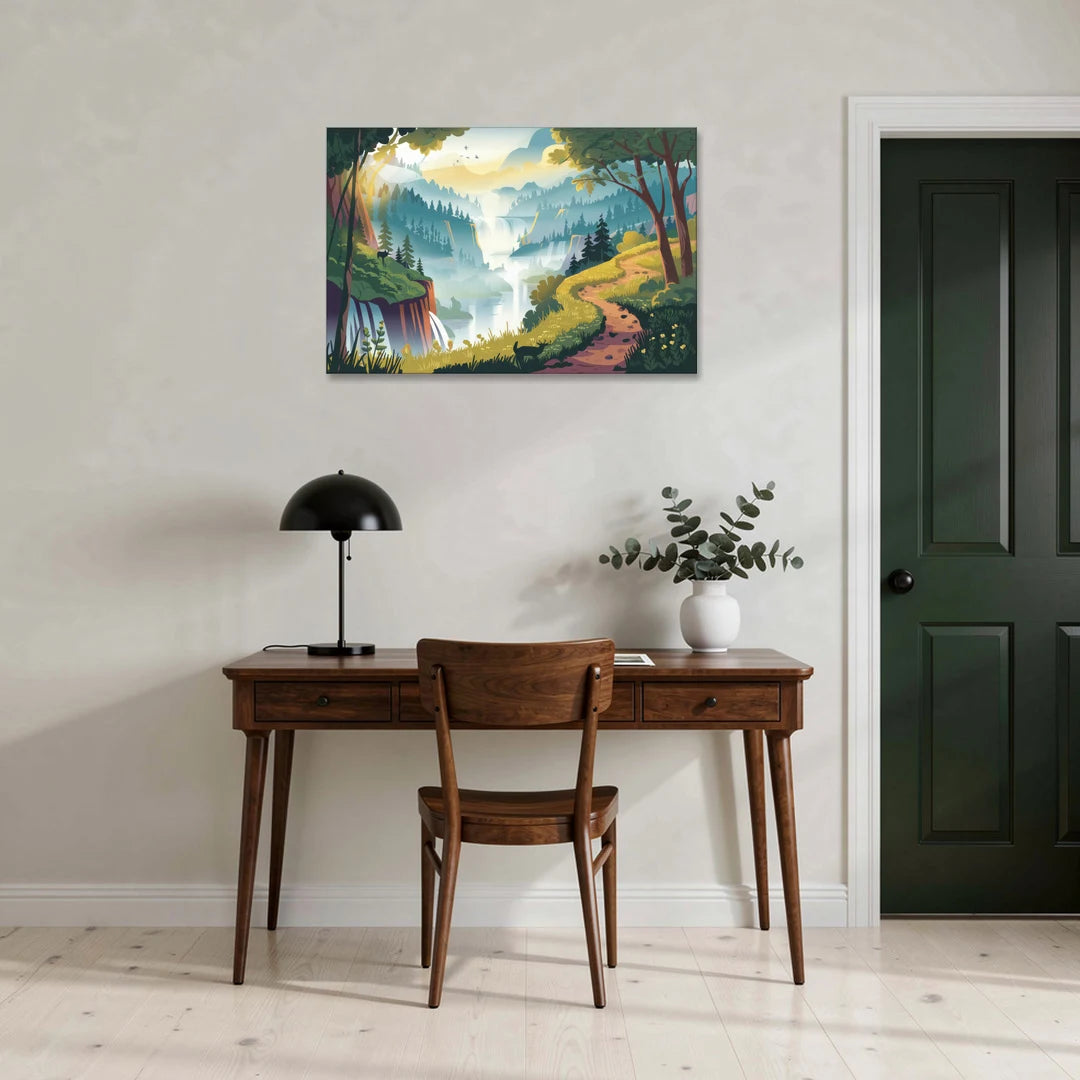 Henderson Scenic Trails - Canvas Wall Art - Office - 36x24