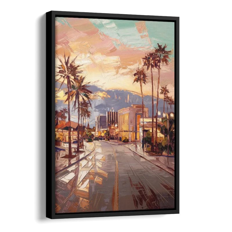 Henderson Urban Charm Side - Black Canvas Wall Art