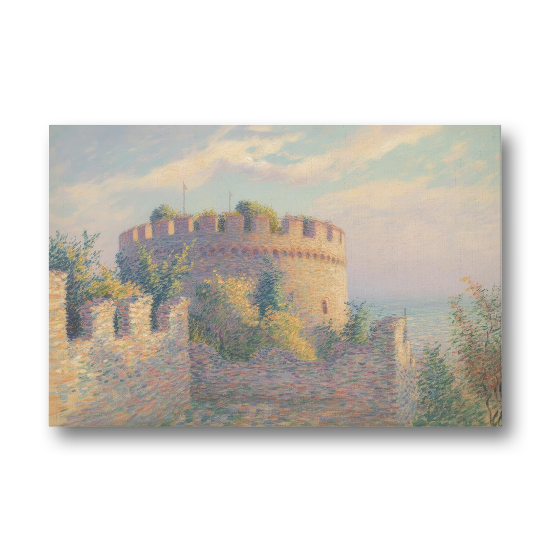 Heptapyrgion Fortress - Canvas Wall Art - Front