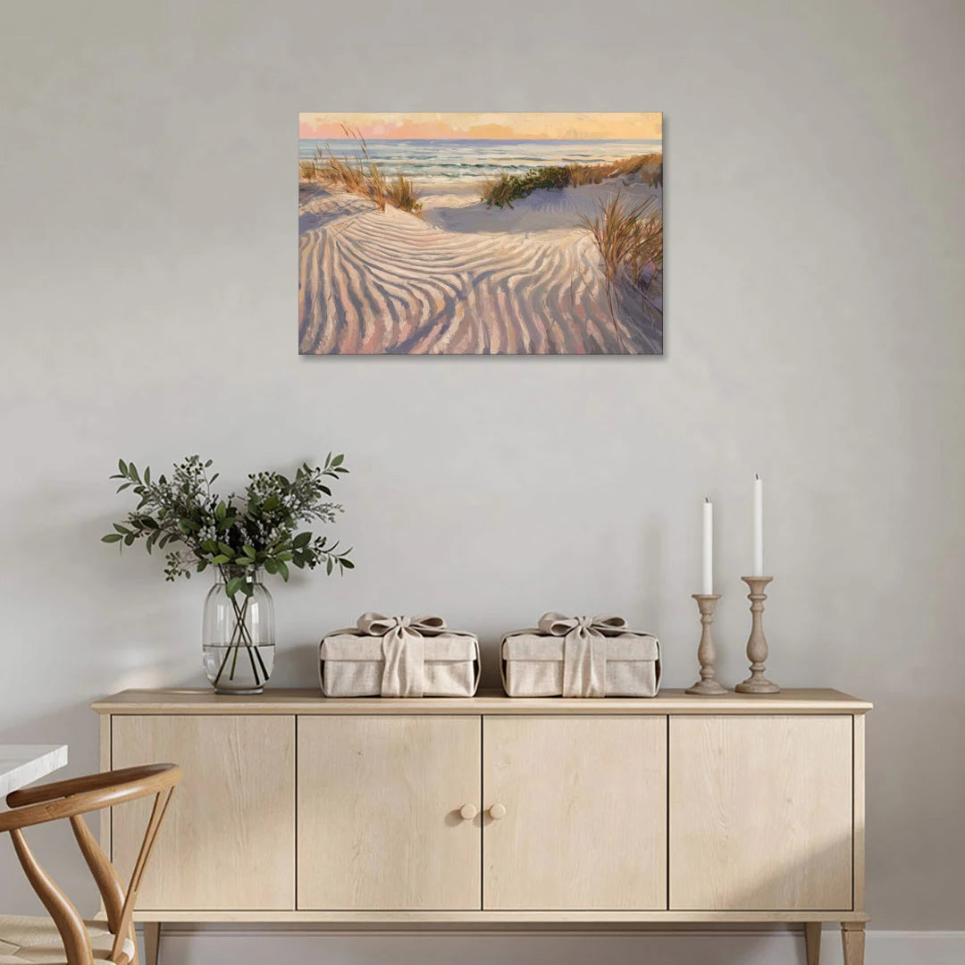 Hilton Head Island Dunes And Waves - Canvas Wall Art - Coffee Table - 36x24