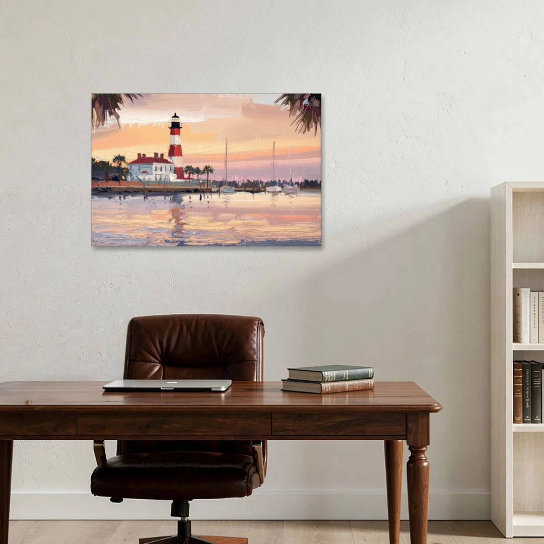 Hilton Head Island Palmetto Breeze - Canvas Wall Art - Office - 36x24