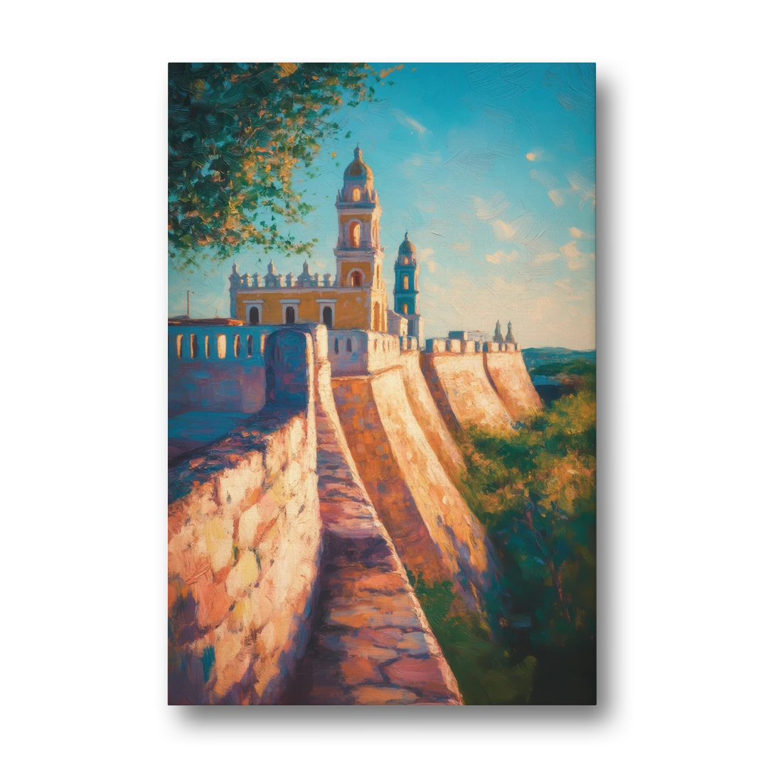 Historic Fortified Walls - Canvas Wall Art - Front