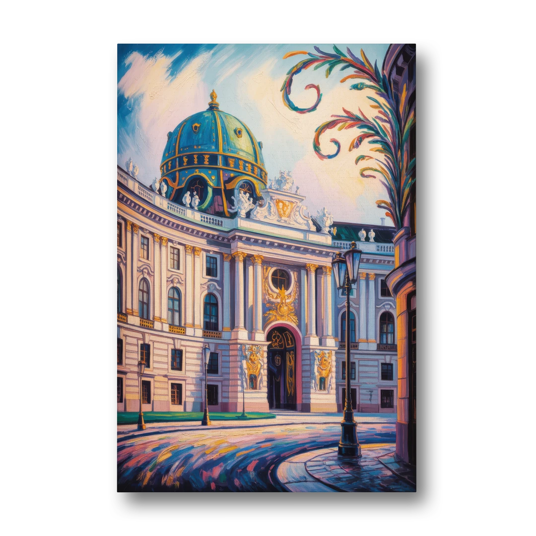 Hofburg Elegance - Canvas Wall Art - Front