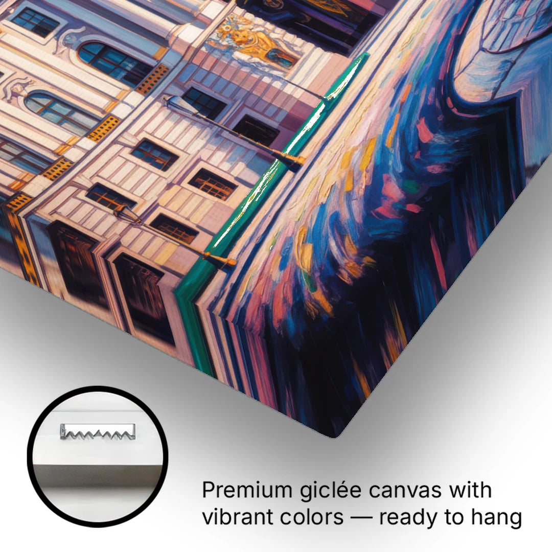 Hofburg Elegance - Canvas Wall Art - Gallery Wrap Corner