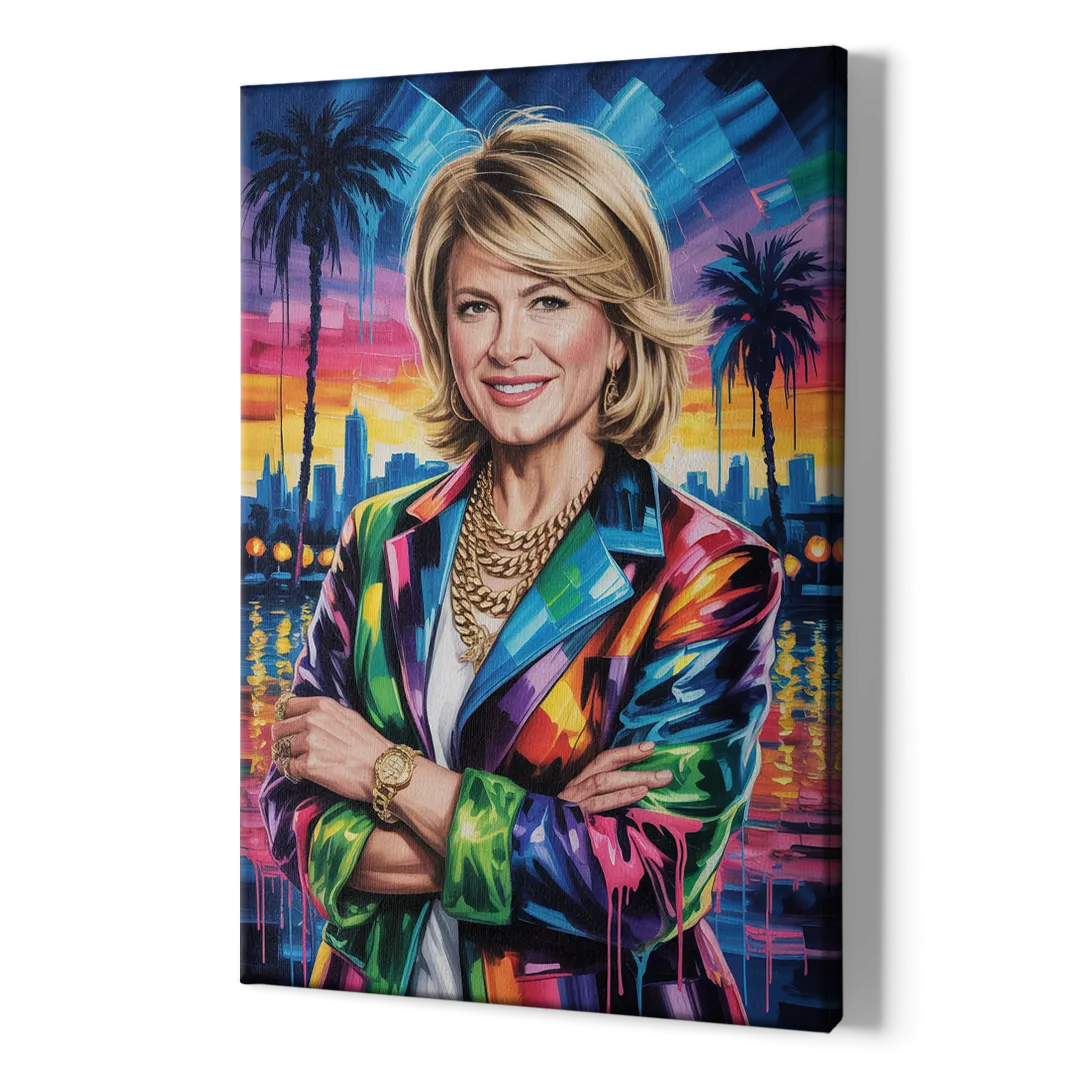 Home Glow 2.0 - Canvas Print Art Sides