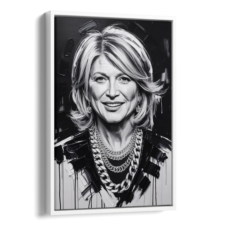 Home Glow Side - White Canvas Wall Art