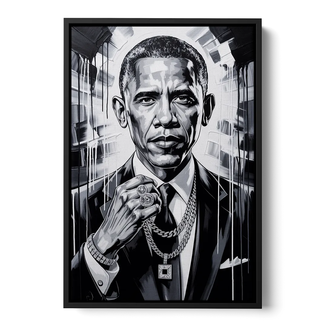 Hope Rise 2.0 - Black Frame Canvas