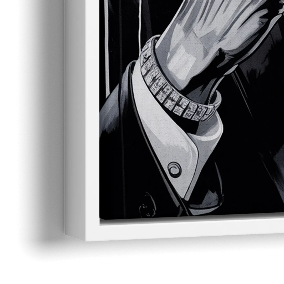 Hope Rise 2.0 - Close-Up White Frame Canvas