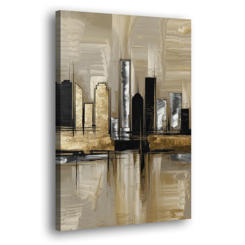 Houston Contemporary Design - Canvas Wall Art