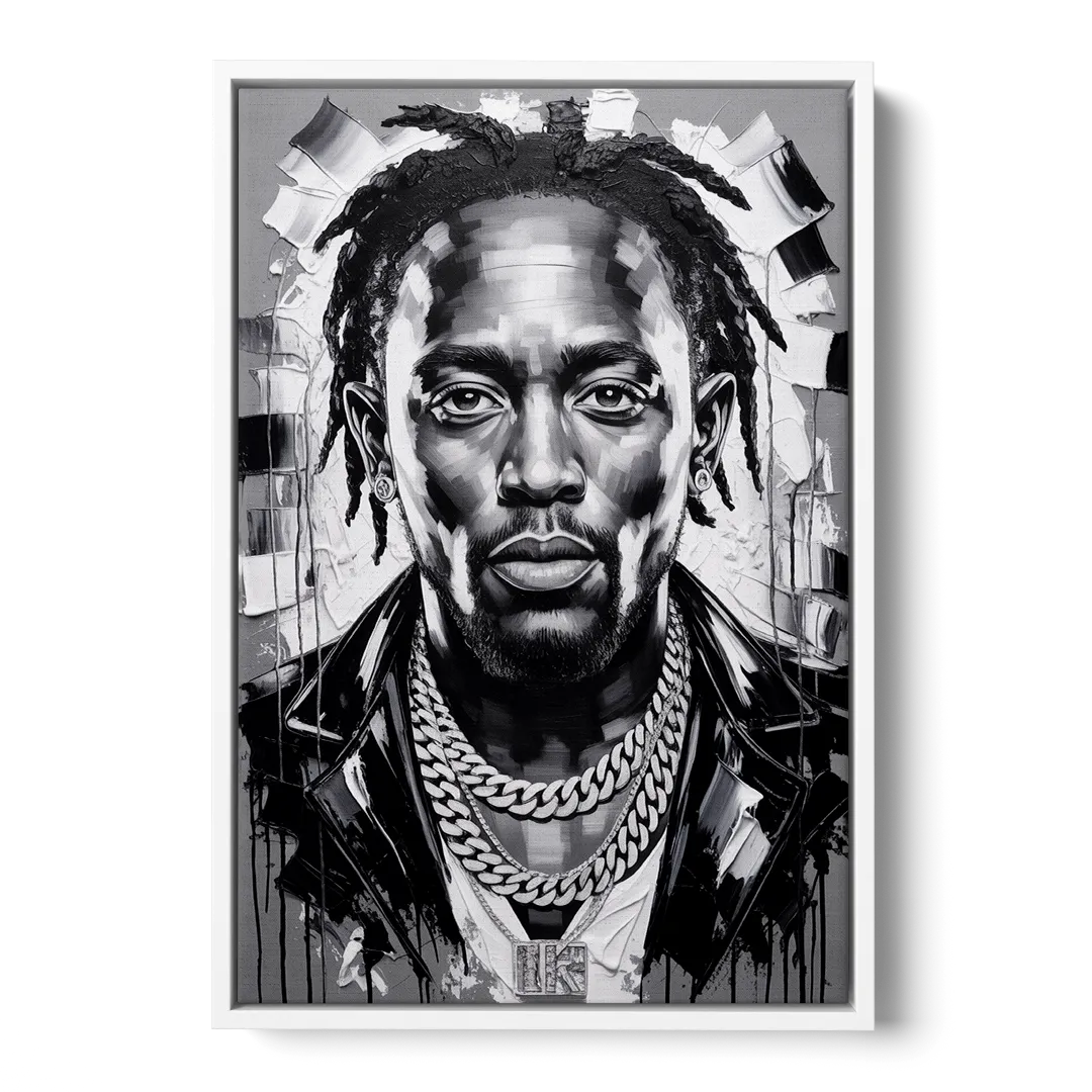 Humble Soul 2.0 - White Frame Canvas