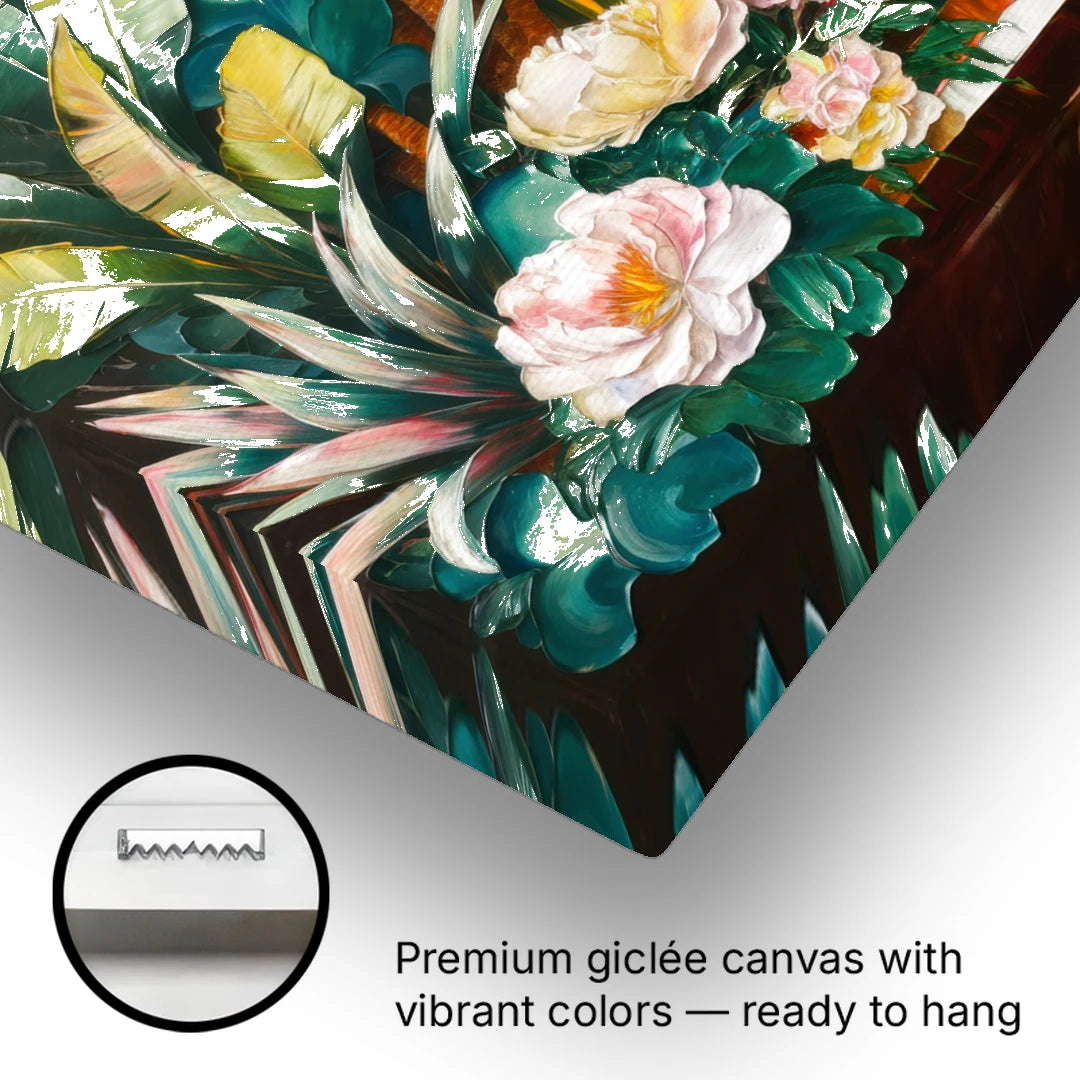 Huntsville Botanical Garden Bliss - Canvas Wall Art - Gallery Wrap Corner