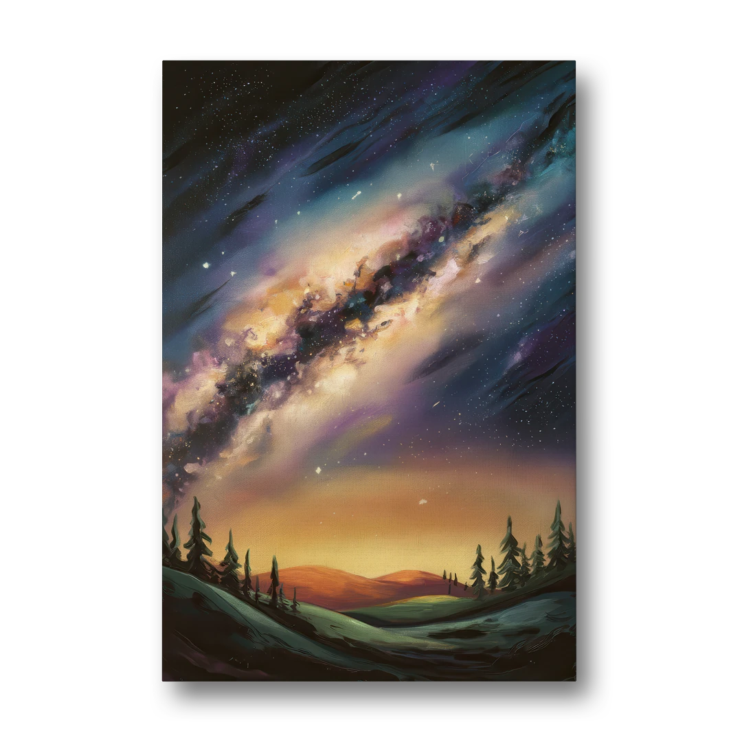 Huntsville Night Sky Astronomy - Canvas Wall Art - Front