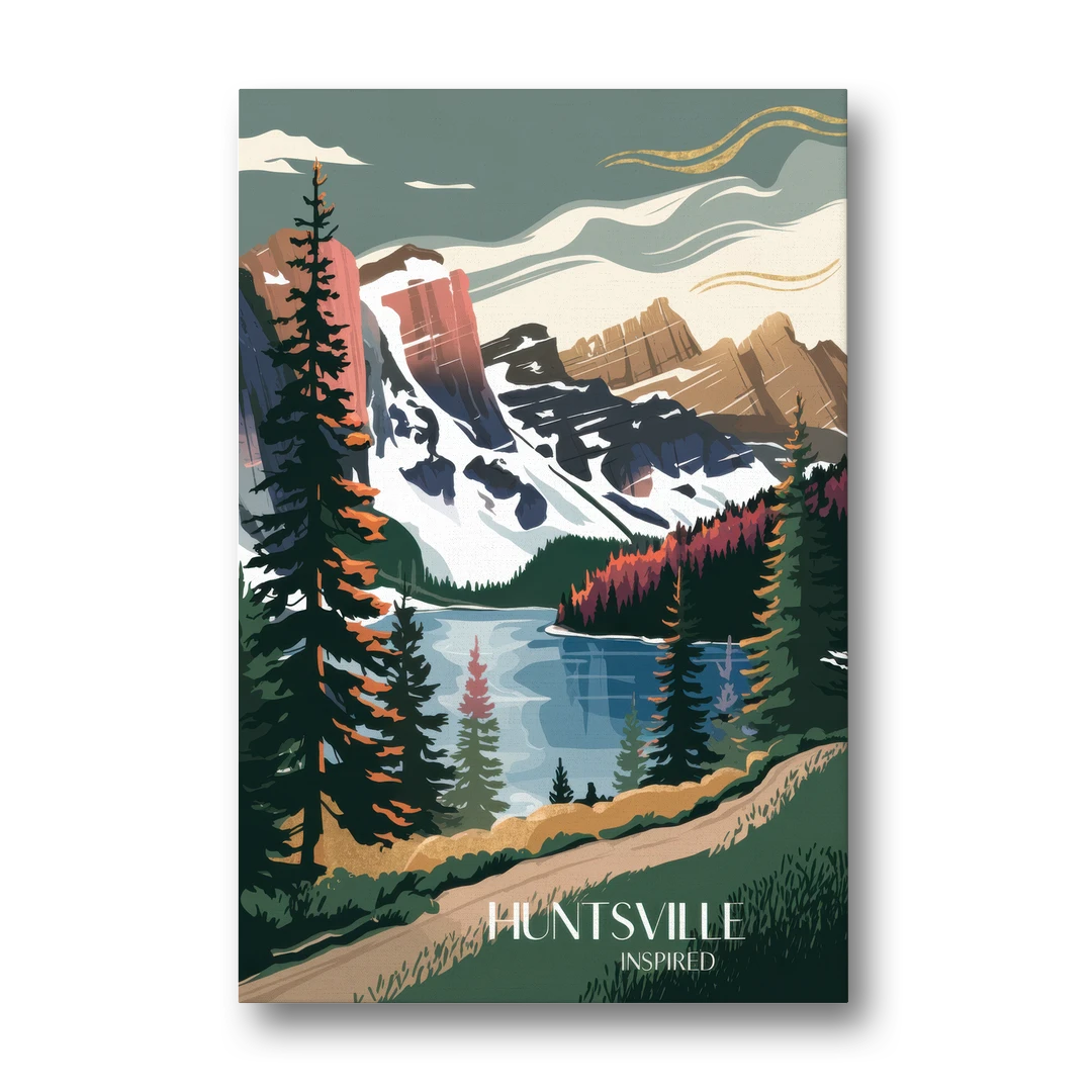 Huntsville Scenic Mountain View - Canvas Wall Art - Front