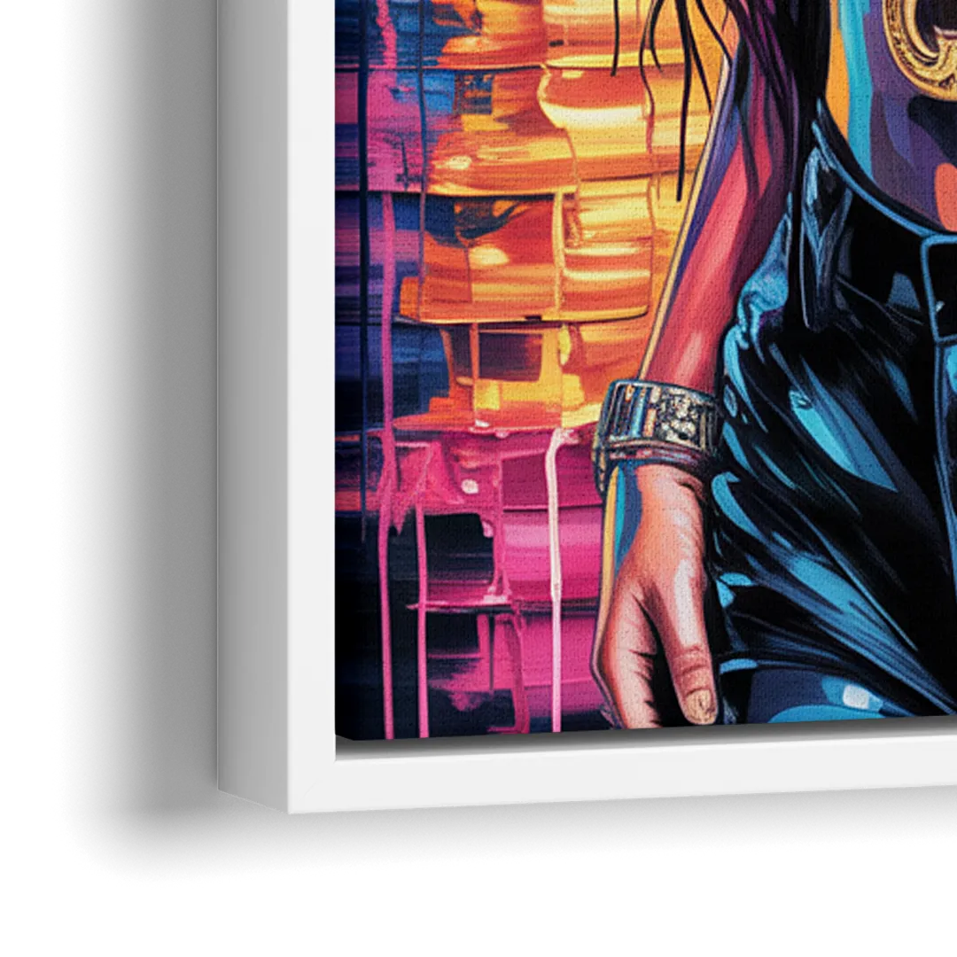 Iconic 2.0 - Close-Up White Frame Canvas