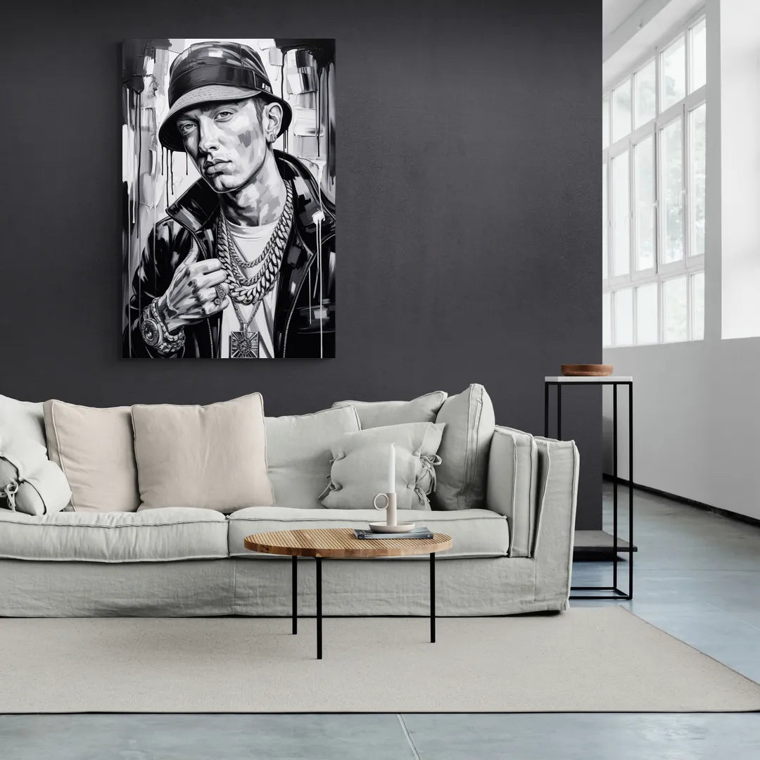 Infinite Bars 2.0 - Canvas Wall Art Living Room