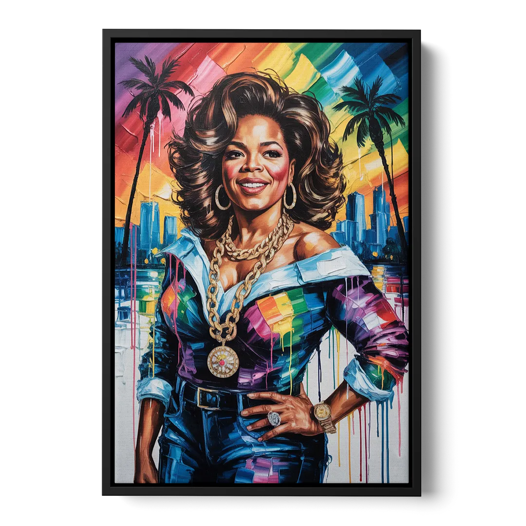 Inspire 2.0 - Black Frame Canvas