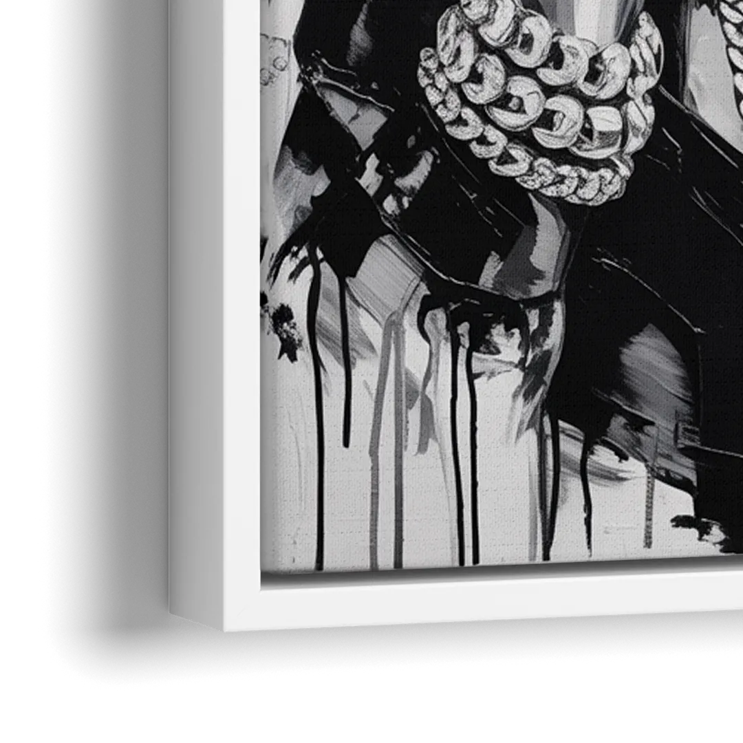 Inspire - Close-Up White Frame Canvas
