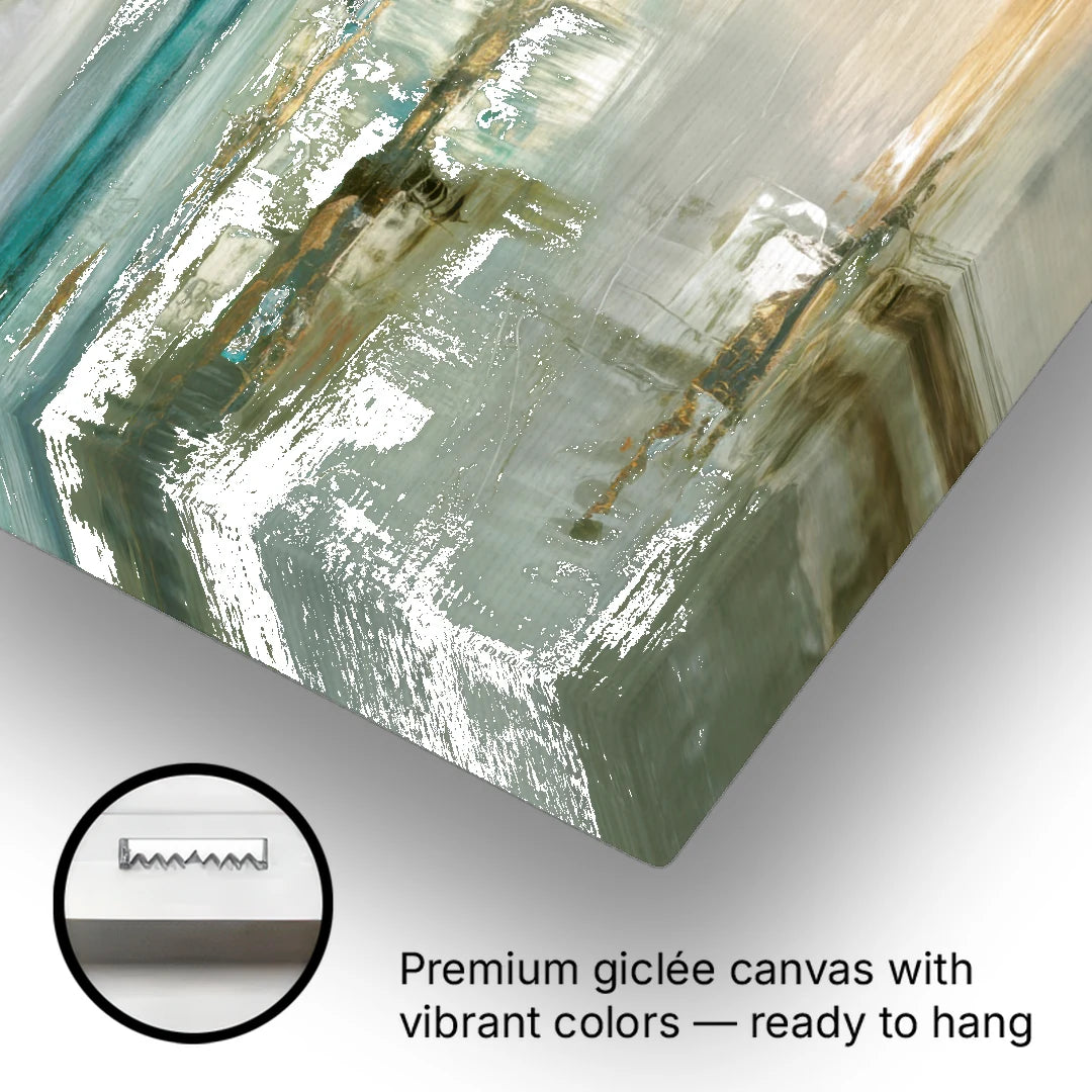 Irvine Coastal Serenity - Canvas Wall Art - Gallery Wrap Corner