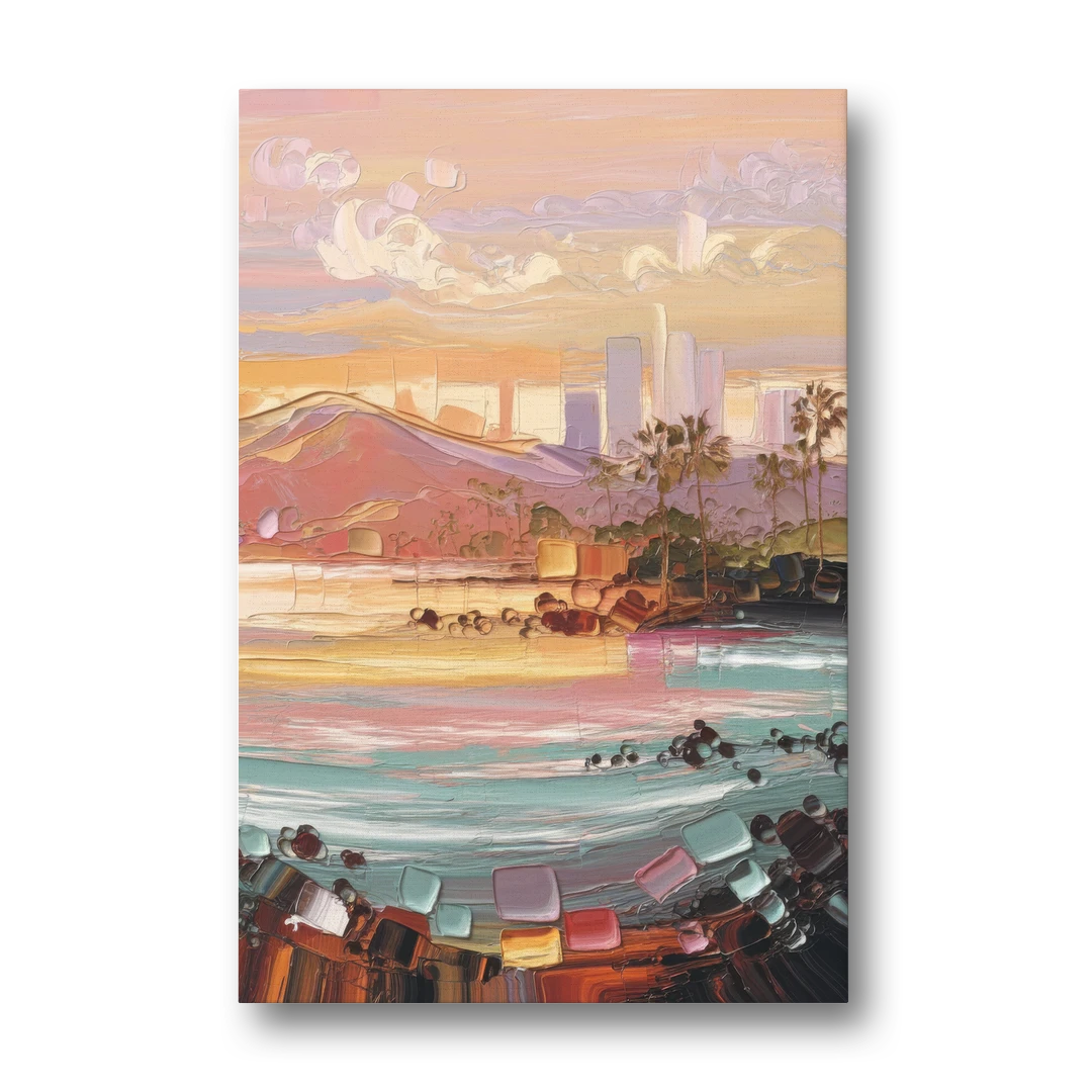Irvine Sunset Views - Canvas Wall Art - Front