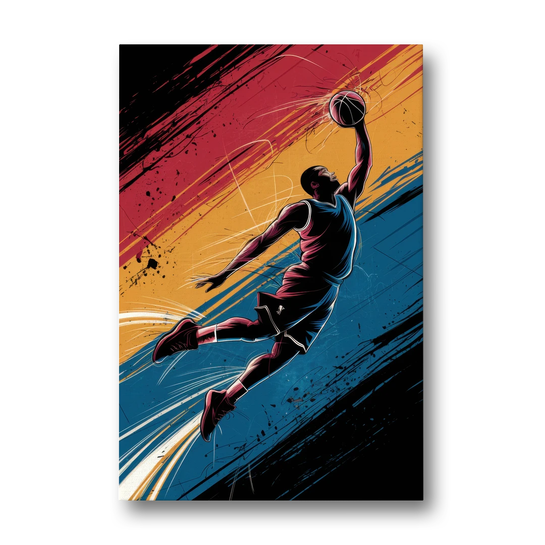 Irving Basketball Dreams - Canvas Wall Art - Front