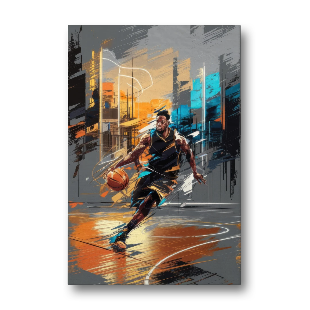Irving Basketball Legacy - Canvas Wall Art - Front