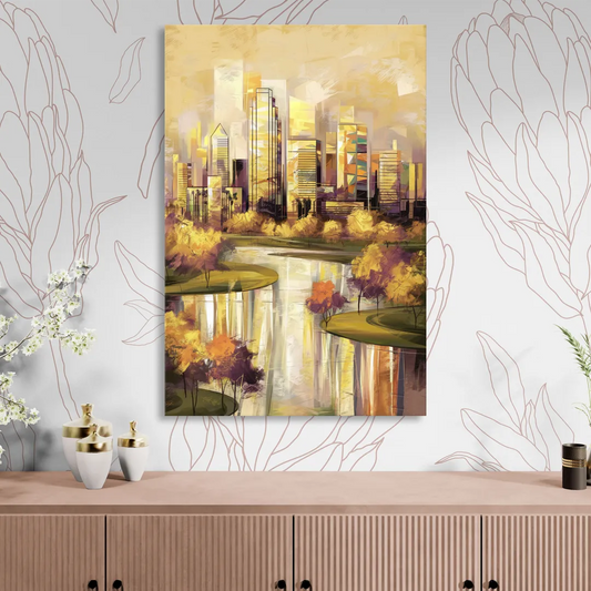 Irving Scenic Views Living Room - Canvas Wall Art