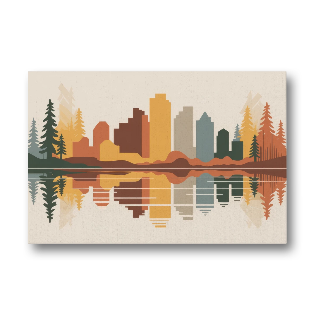 Jasper Autumn Colors - Canvas Wall Art - Front