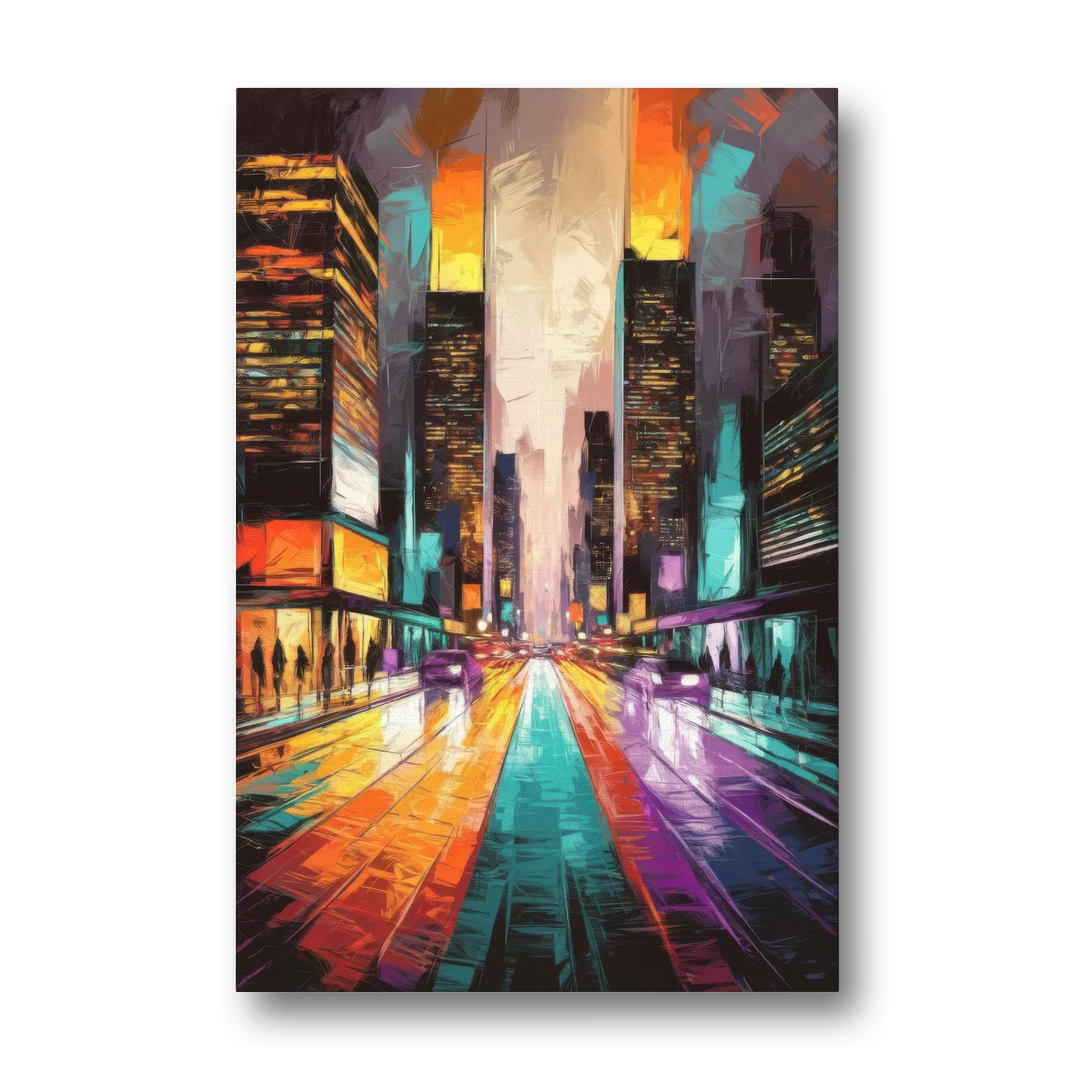 Joseph City Lights - Canvas Wall Art - Front