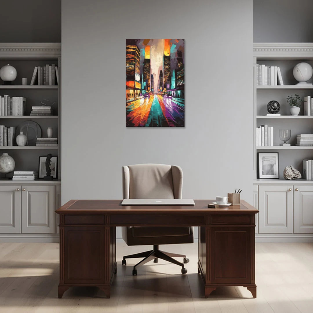 Joseph City Lights - Canvas Wall Art - Office - 24x36