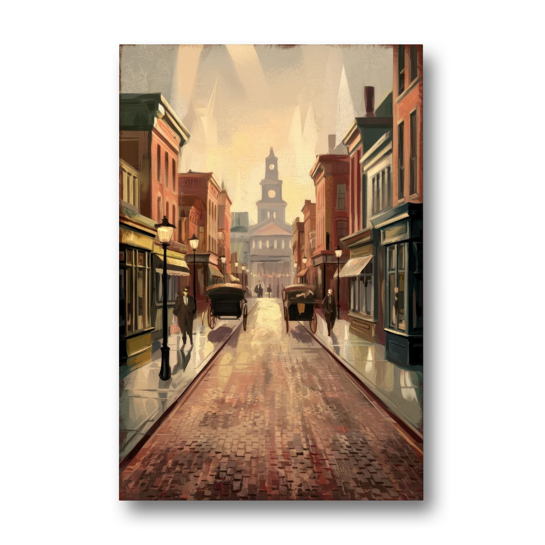 Joseph Historic Downtown - Canvas Wall Art - Front