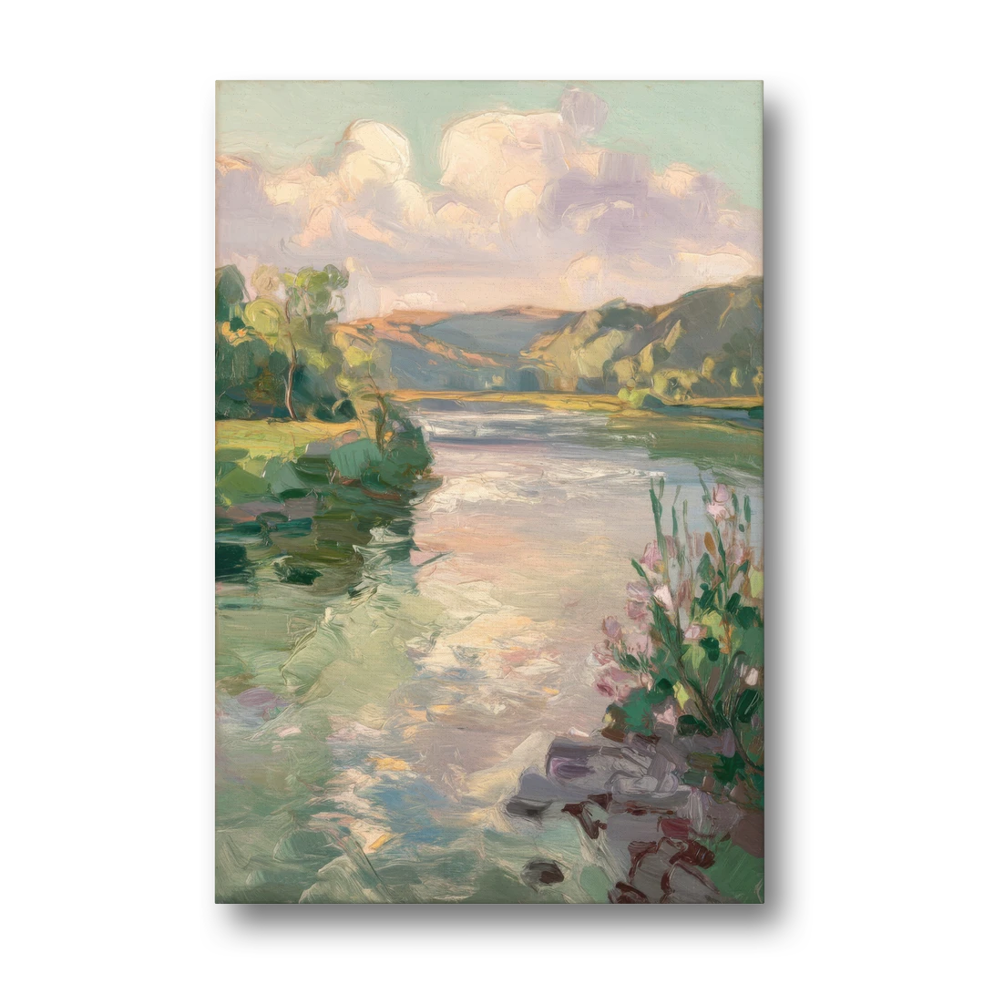 Joseph Riverfront View - Canvas Wall Art - Front