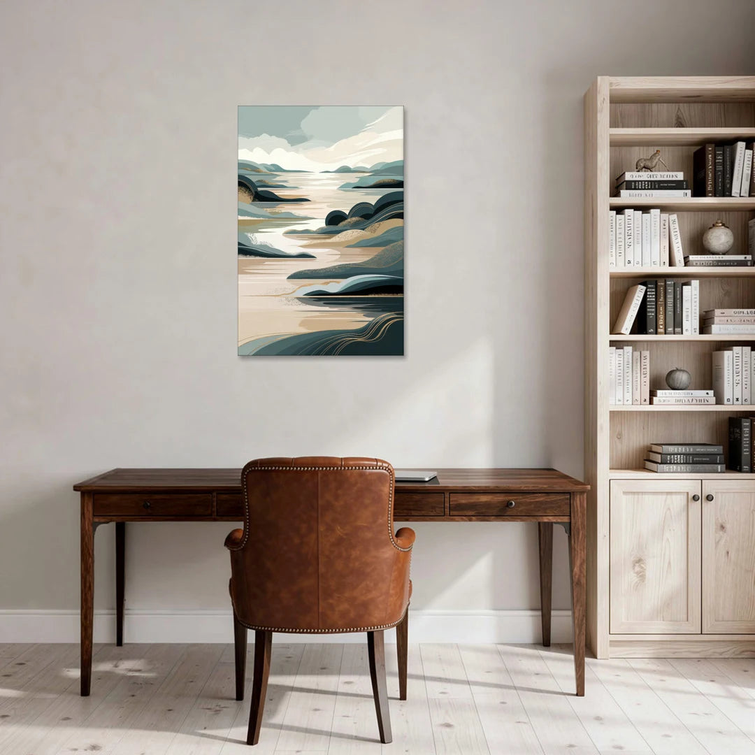 Joseph Scenic Horizon - Canvas Wall Art - Office - 24x36
