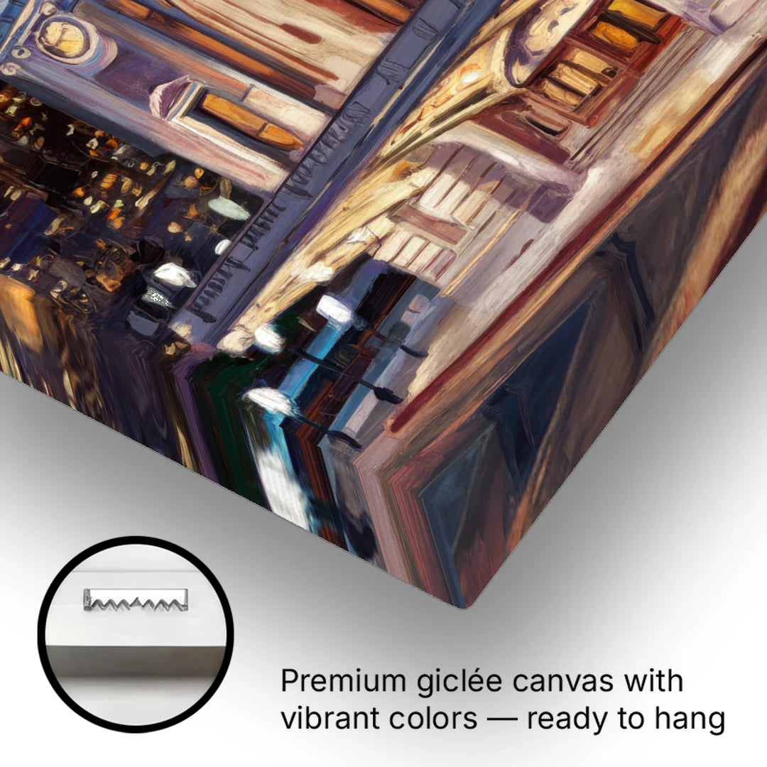Kansas City Union Station - Canvas Wall Art - Gallery Wrap Corner